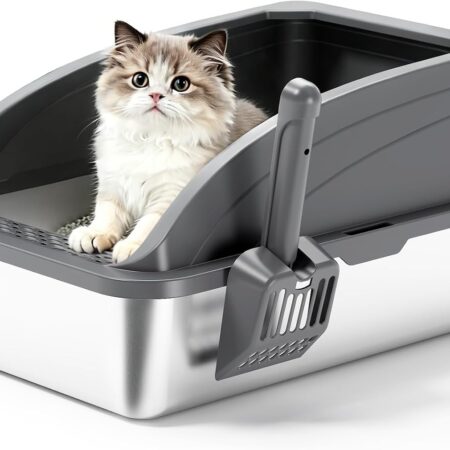 Stainless Steel Litter Box for Small Pets